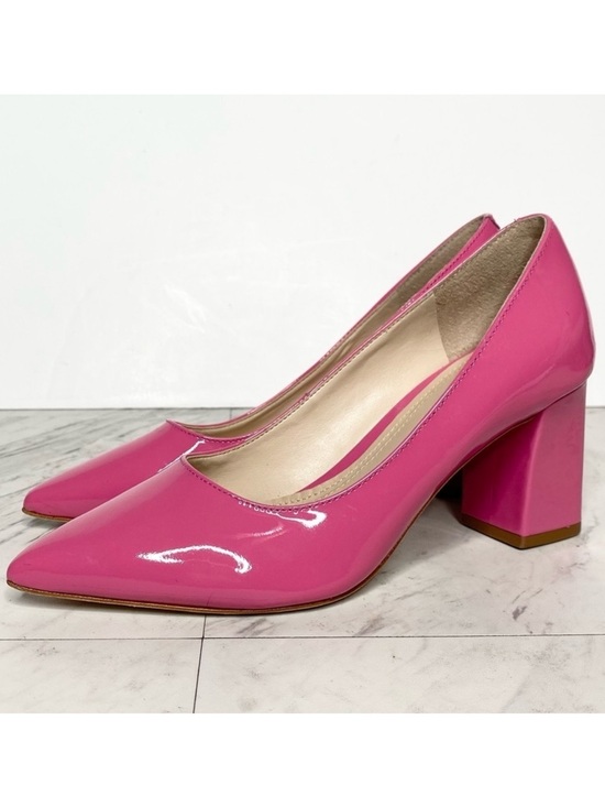 Marc Fisher Shoes - New! Marc Fisher Zala Pink Patent Leather Pointy Toe Pump 5M